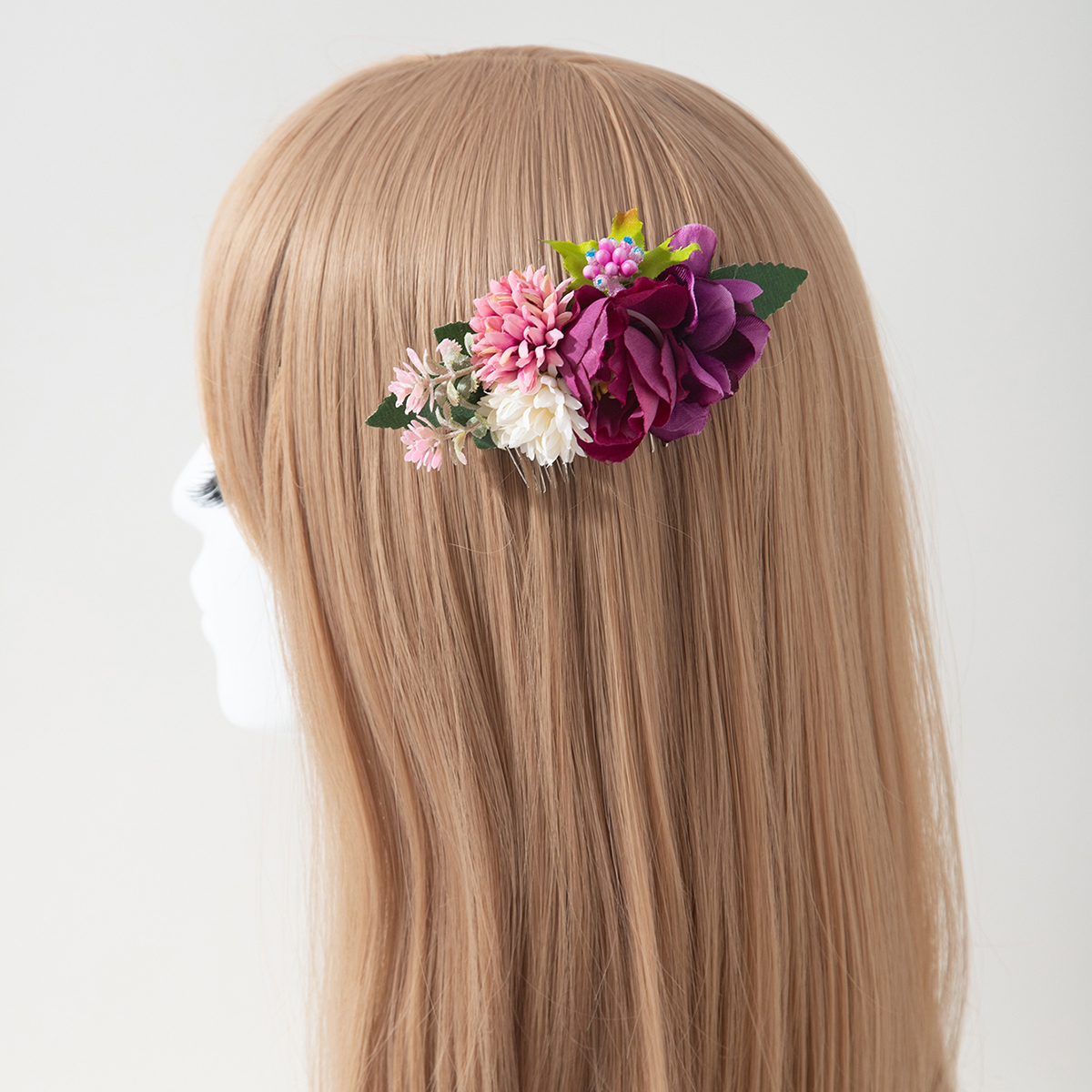 Tech Hair Accessories - 1/2 PCS 13cm Brides Wedding Flowers