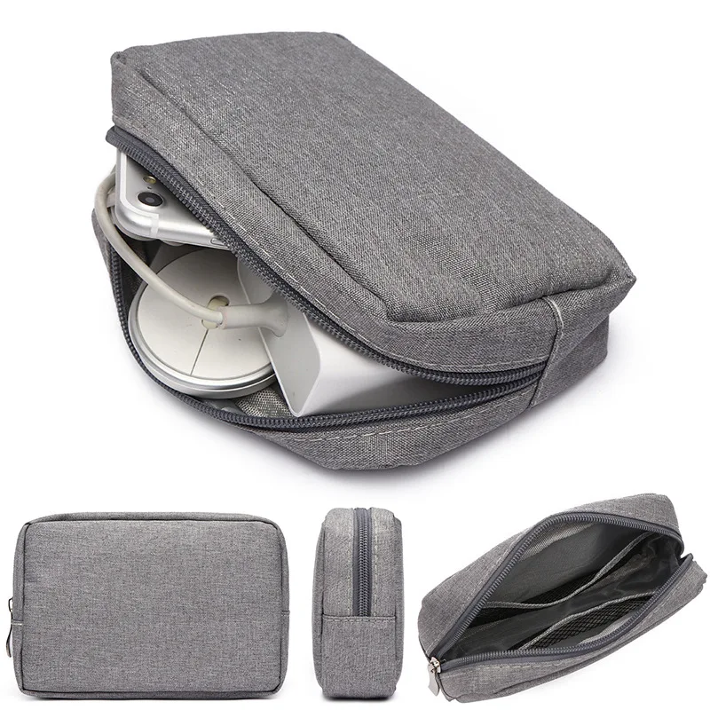 Cable Organizer Bag - 1PCS Storage Bag Cable Cord Organizer