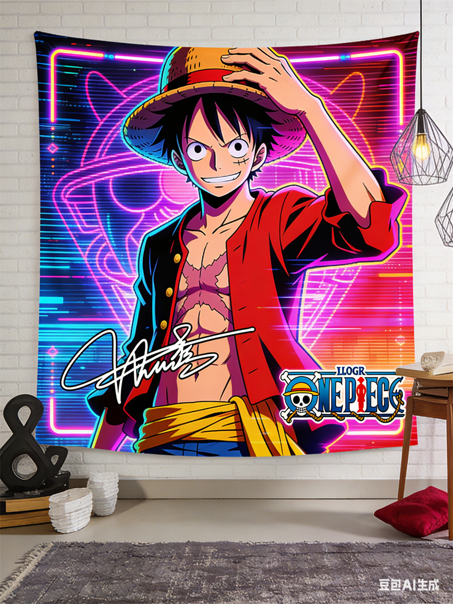 Tech Home Accessories - One Piece Luffy 3D Effect Wall