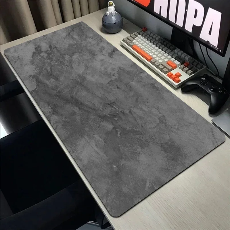 Tech Desktop Accessories - Large-sized desktop mat - premium grey
