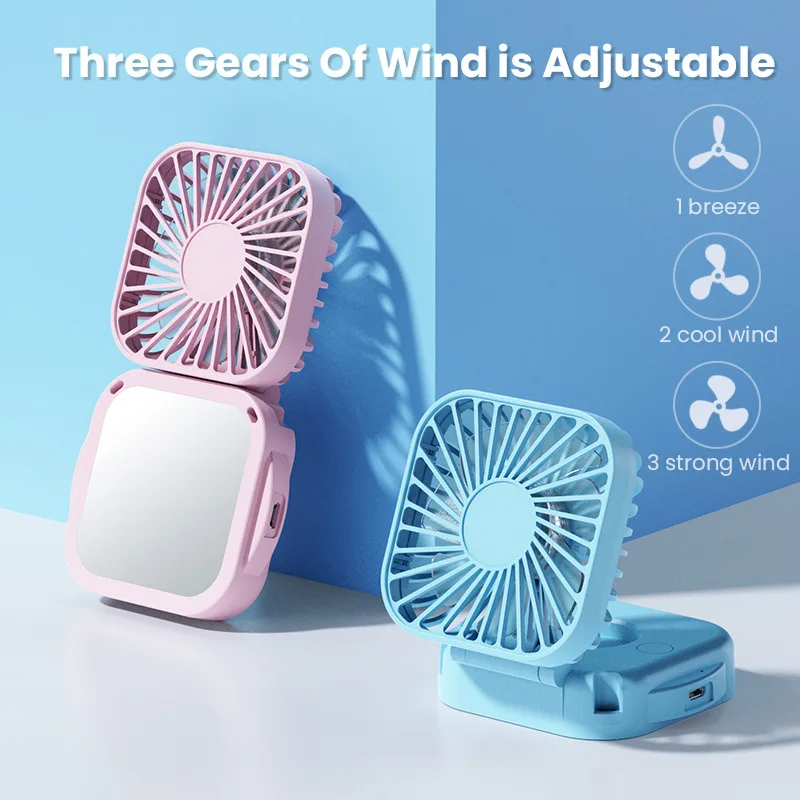 Usb Fan Silent - Mini fan, small personal fan, 500mAh