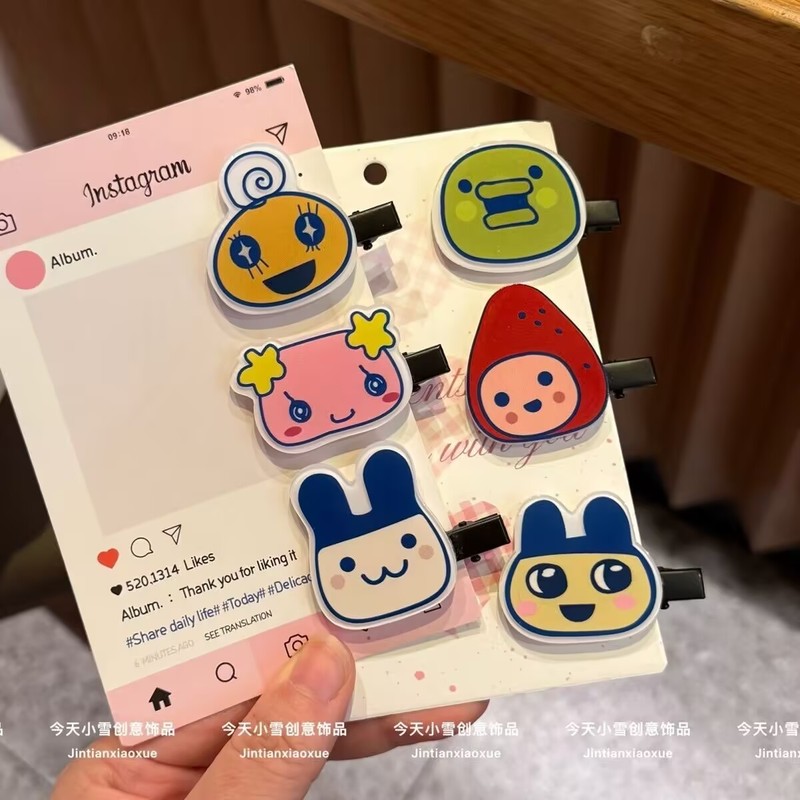 Tamagotchi Series Hairpin Cart - Tech Hair Accessories บทวิจารณ์และราคา