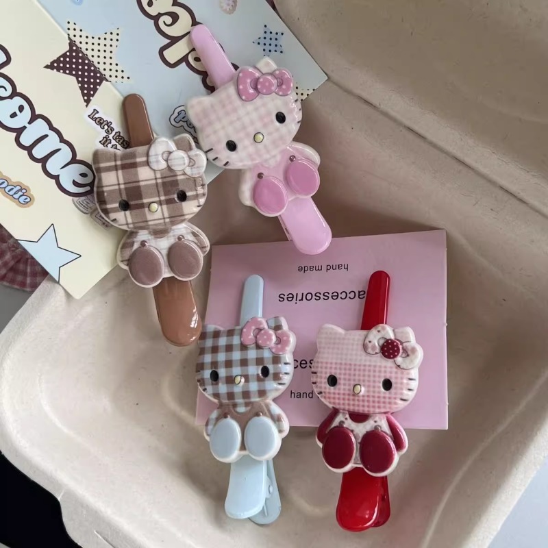 New Cartoon Sanrio Hello Kitty - Tech Hair Accessories บทวิจารณ์และราคา