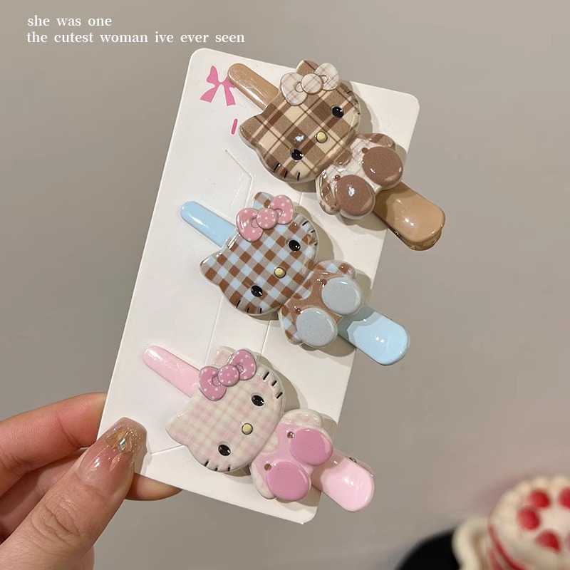 New Cartoon Sanrio Hello Kitty - Tech Hair Accessories บทวิจารณ์และราคา