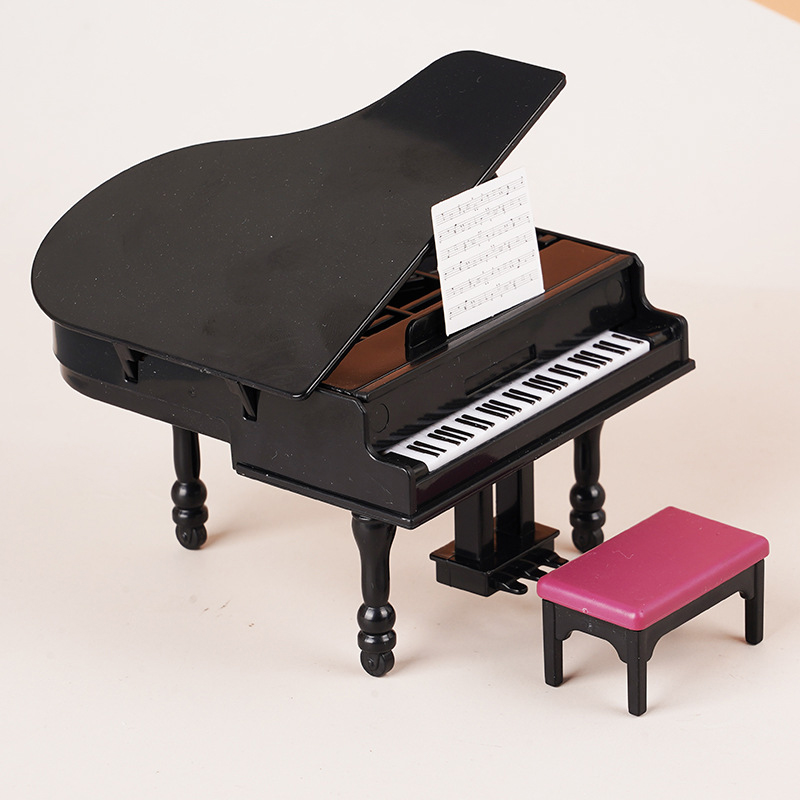 1:12 Dollhouse Miniature Piano - Tech Home Accessories บทวิจารณ์และราคา