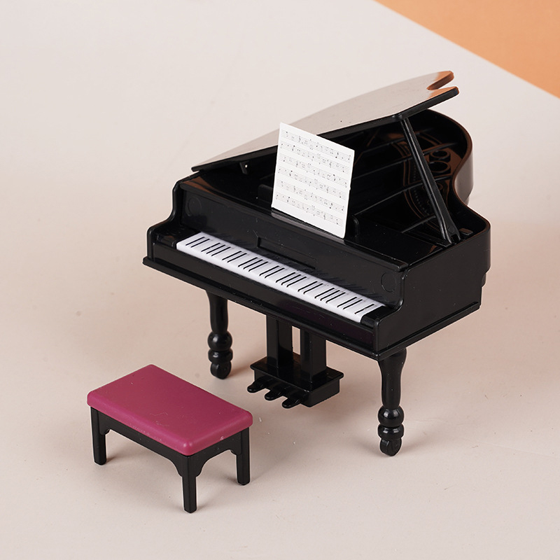 1:12 Dollhouse Miniature Piano - Tech Home Accessories บทวิจารณ์และราคา