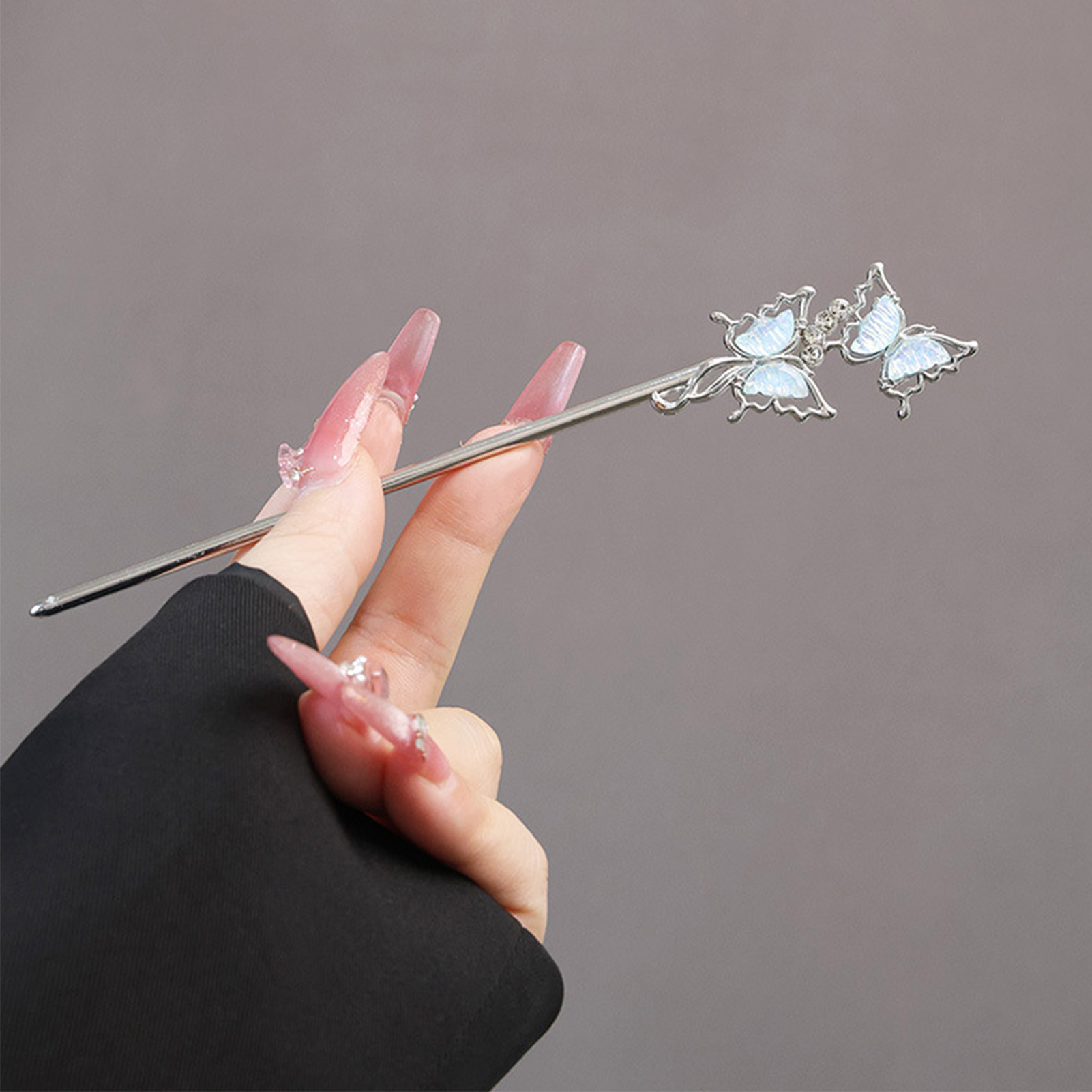 Silver Color Alloy Hair Sticks - Tech Hair Accessories บทวิจารณ์และราคา