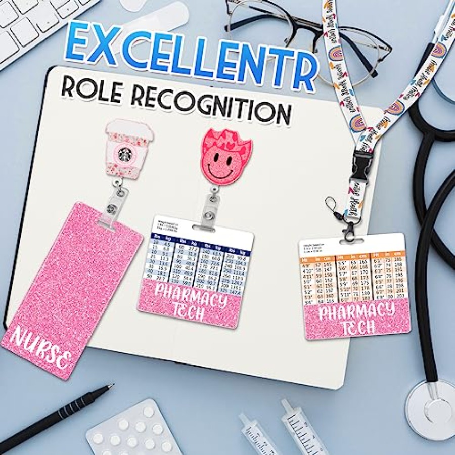 Pharmacy Tech Badge Buddy Card - Tech Accessories For Work บทวิจารณ์และราคา
