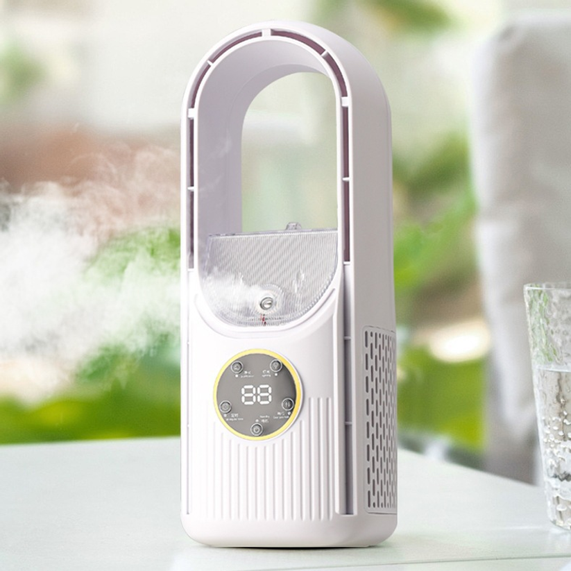 Portable USB Air Cooler Leafle - Usb Fan Silent บทวิจารณ์และราคา