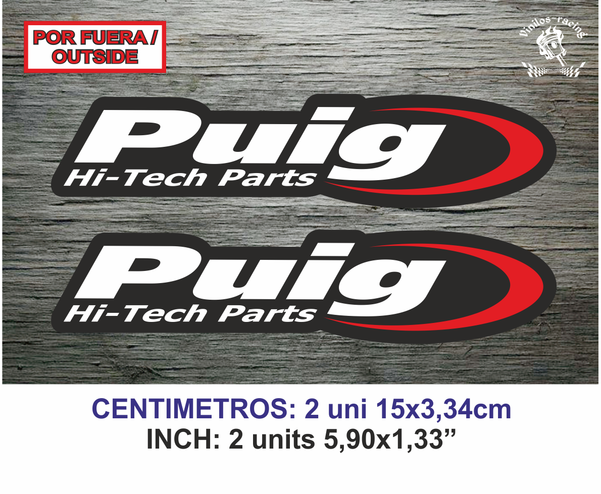 Puig Racing Hi-Tech Sticker NG - Tech Accessories Words บทวิจารณ์และราคา