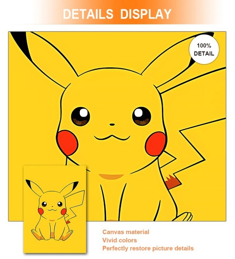 Cartoon Anime Poster Pokemon P - Tech Home Accessories บทวิจารณ์และราคา