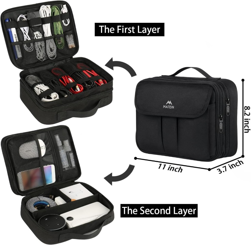 Waterproof Travel Electronic O - Cable Organizer Bag บทวิจารณ์และราคา