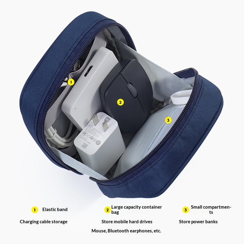 【Y】Waterproof Portable Cable O - Cable Organizer Bag บทวิจารณ์และราคา