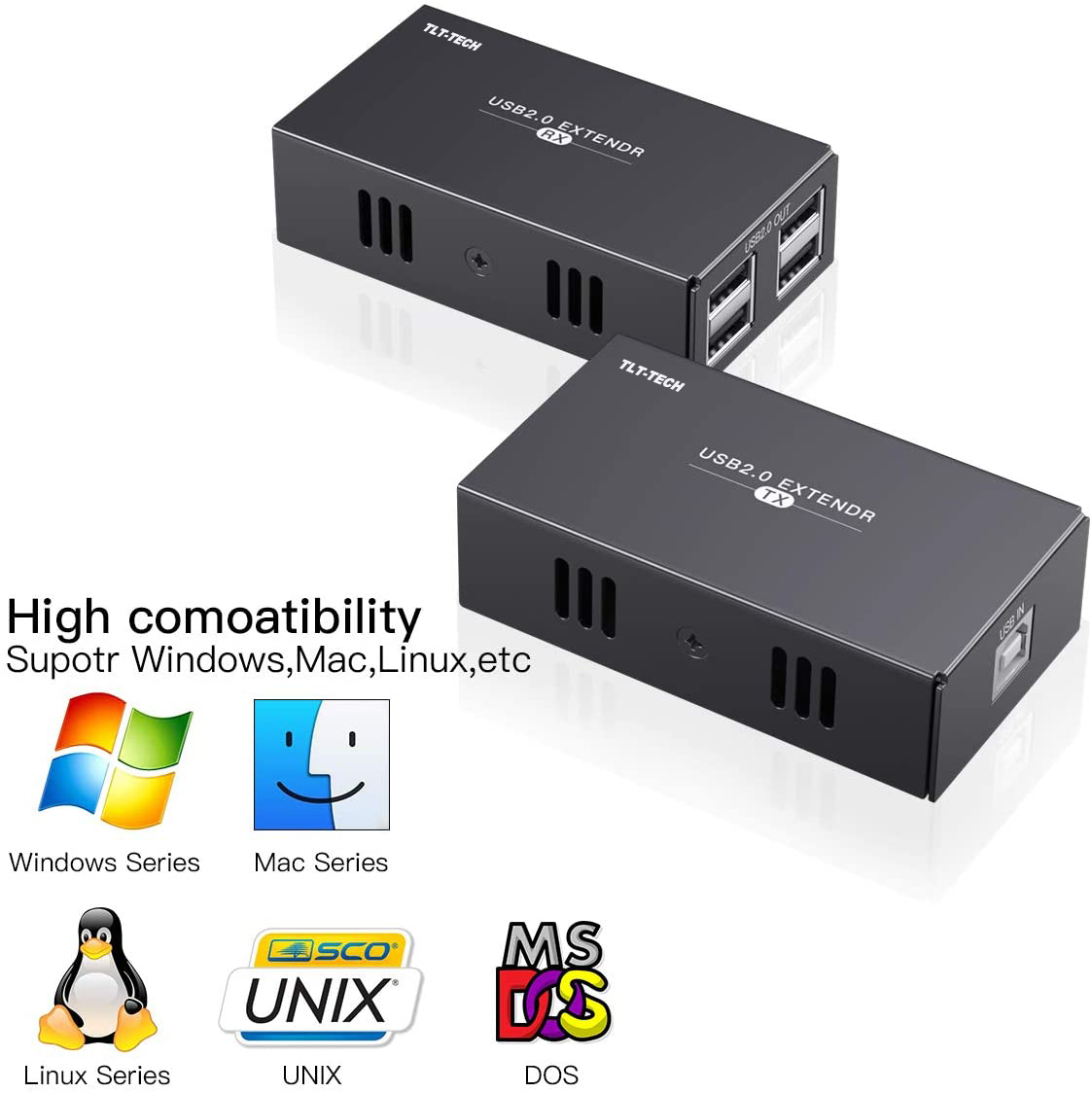 USB 2.0 Extender with 4 Port U - Usb Hub 7 Port บทวิจารณ์และราคา
