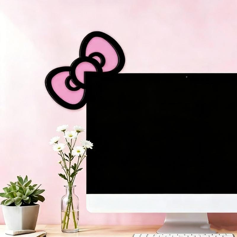 New 1/2Pcs Wooden Bowknot PC A - Tech Desktop Accessories บทวิจารณ์และราคา