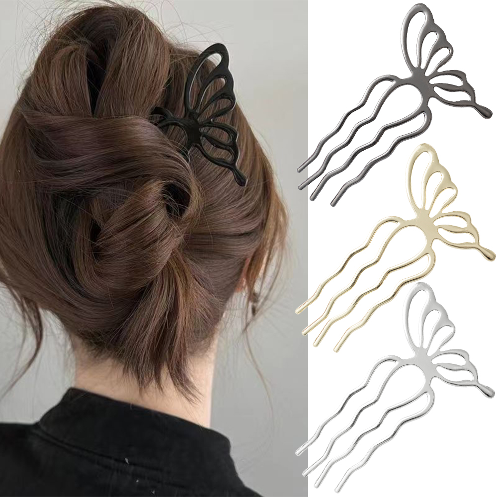 Korean Butterfly U Shape Hair  - Tech Hair Accessories บทวิจารณ์และราคา
