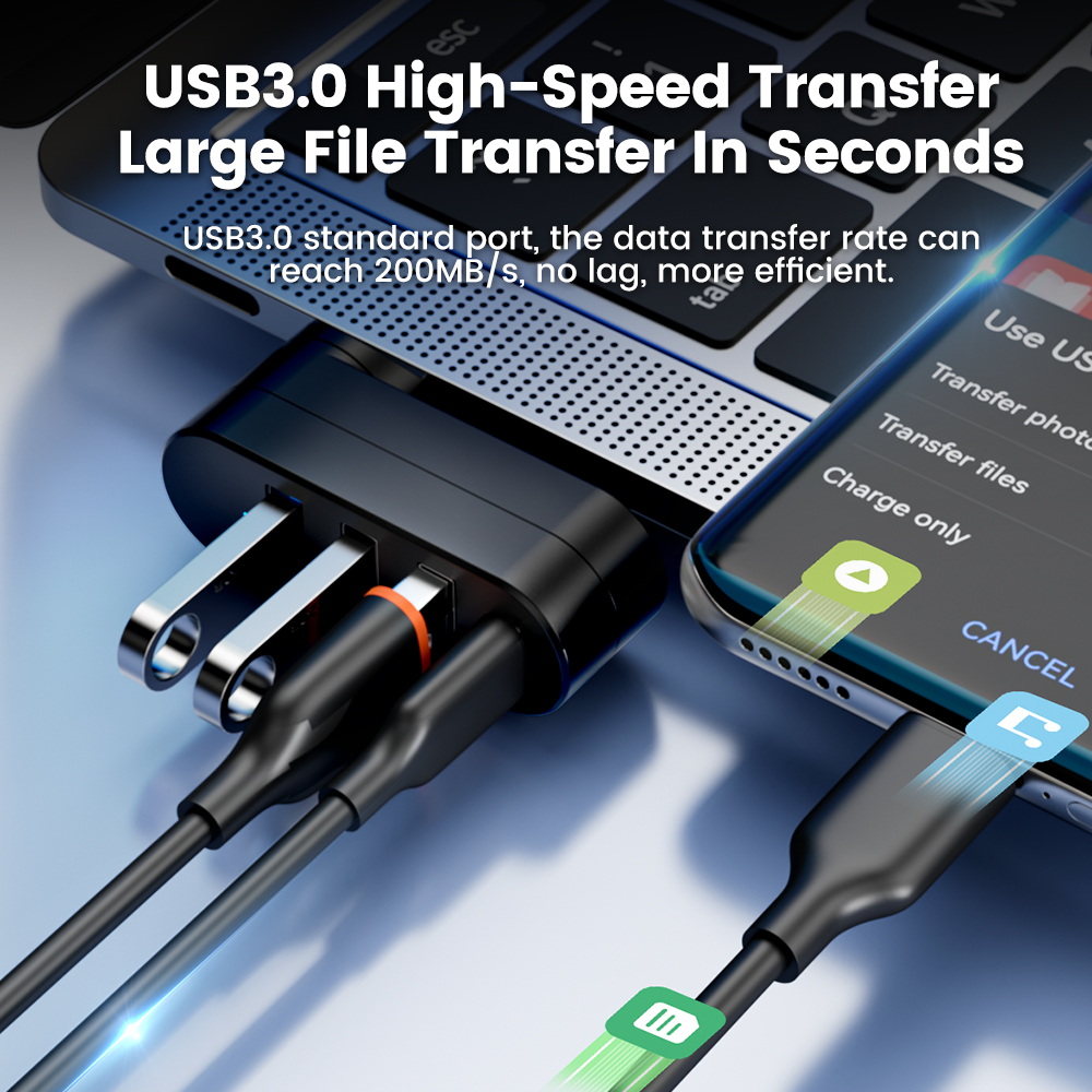 USB 2.0 Hub USB Hub 2.0 Multi  - Usb Hub 7 Port บทวิจารณ์และราคา