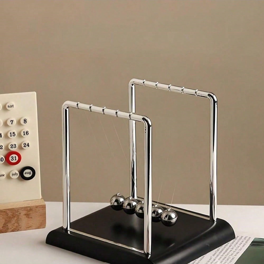 Black Metal Newton's Cradle Ba - Tech Desktop Accessories บทวิจารณ์และราคา
