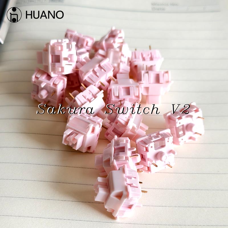 HUANO Sakura V2 Switch 5-Pins  - Tech Desktop Accessories บทวิจารณ์และราคา
