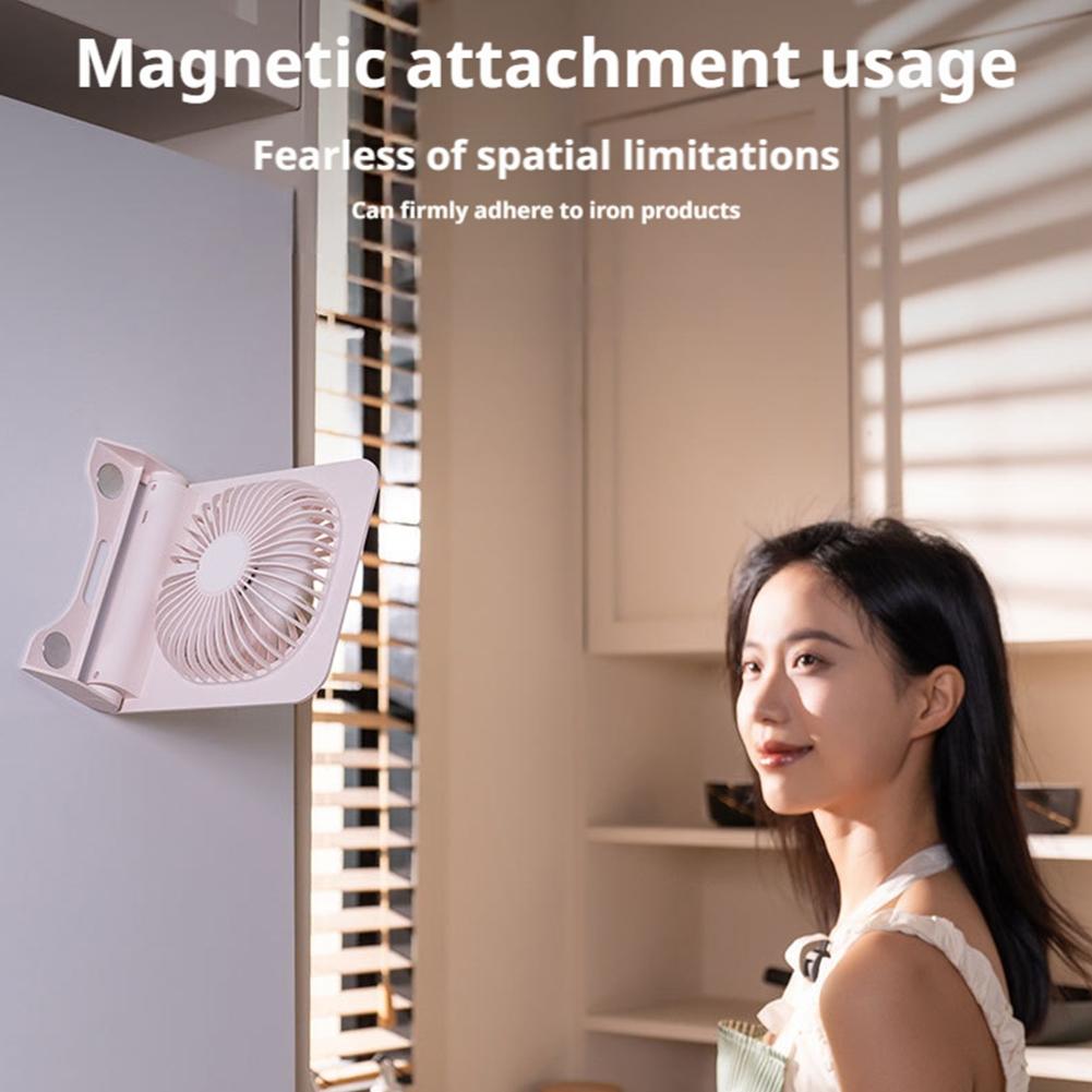 USB Rechargeable Magnetic Mini - Usb Fan Silent บทวิจารณ์และราคา