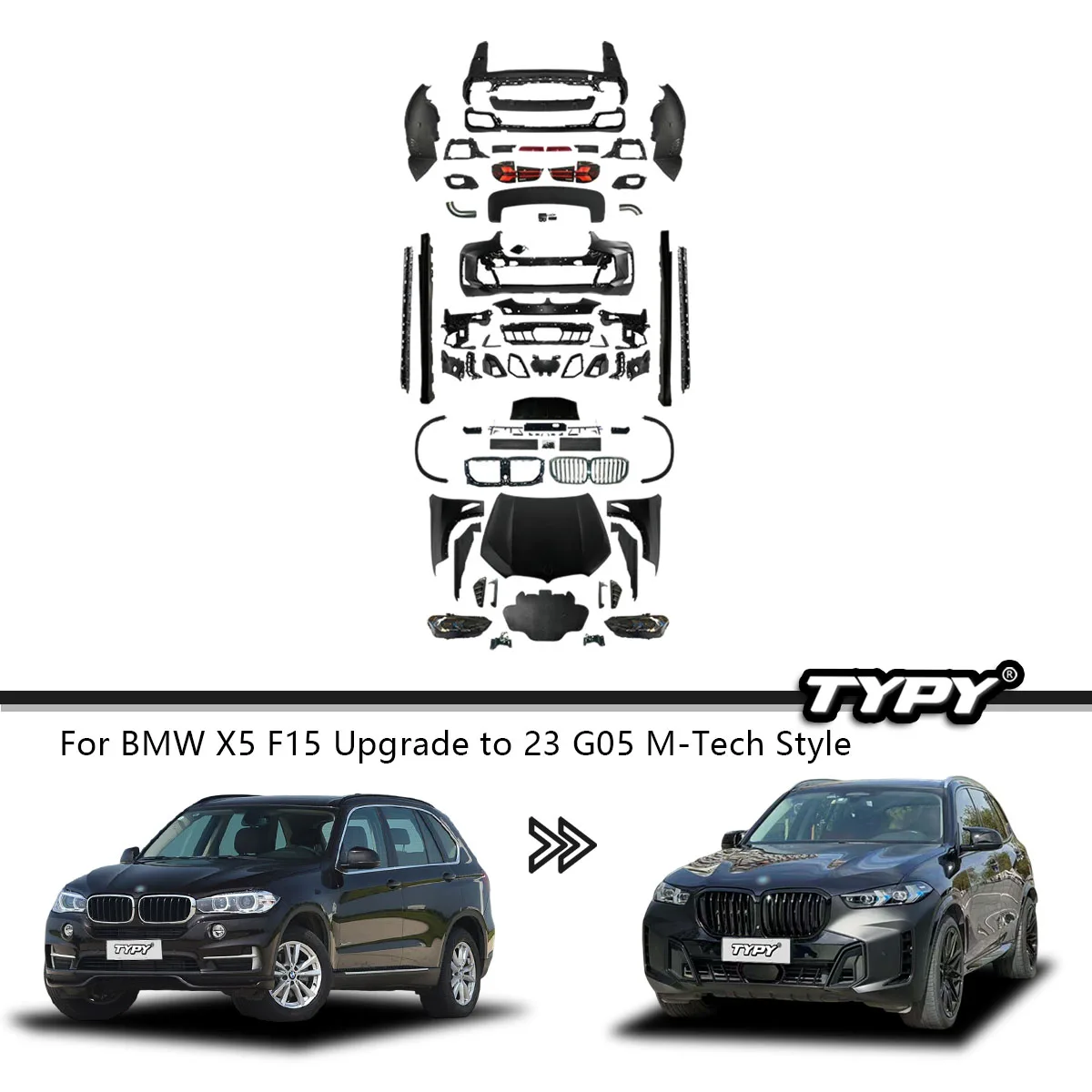 New Design Body Kit For BMW X5 - Tech Accessories Designer บทวิจารณ์และราคา