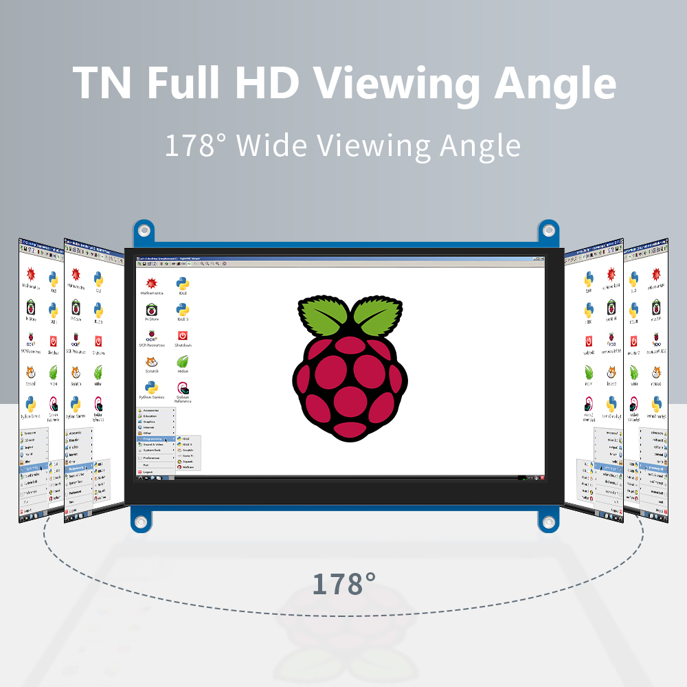 Raspberry Pi Touchscreen Monit - Usb Hub 7 Port บทวิจารณ์และราคา
