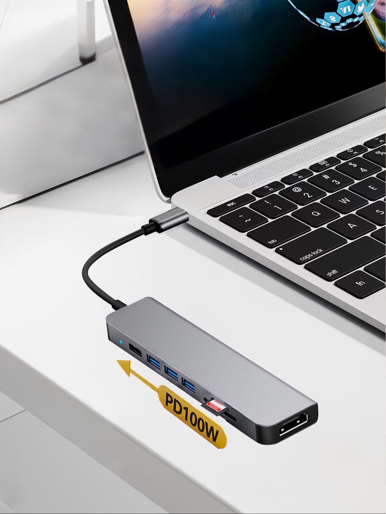 Cross-border 7-in-1 USB hub wi - Usb Hub 7 Port บทวิจารณ์และราคา