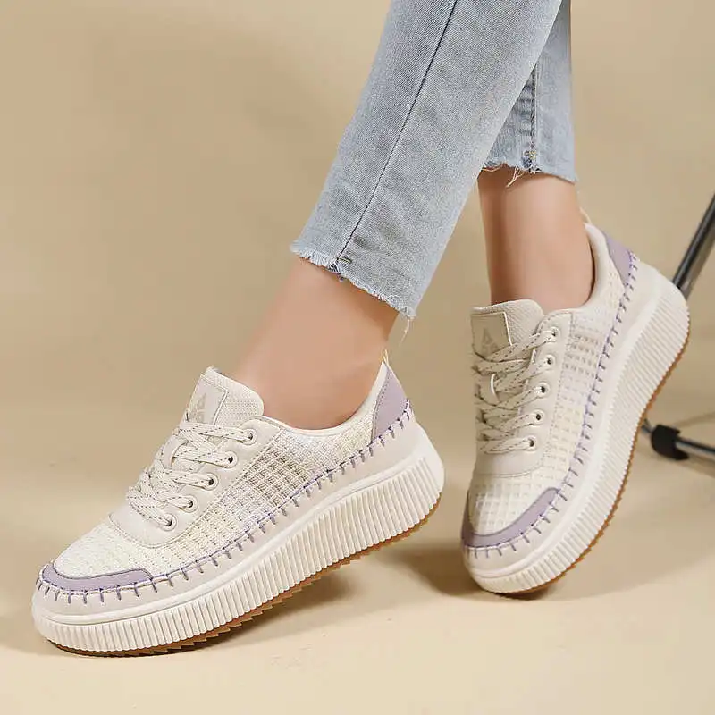 Brown Shoes Woman Flats Autumn - Useful Tech Accessories Gifts For Husband บทวิจารณ์และราคา