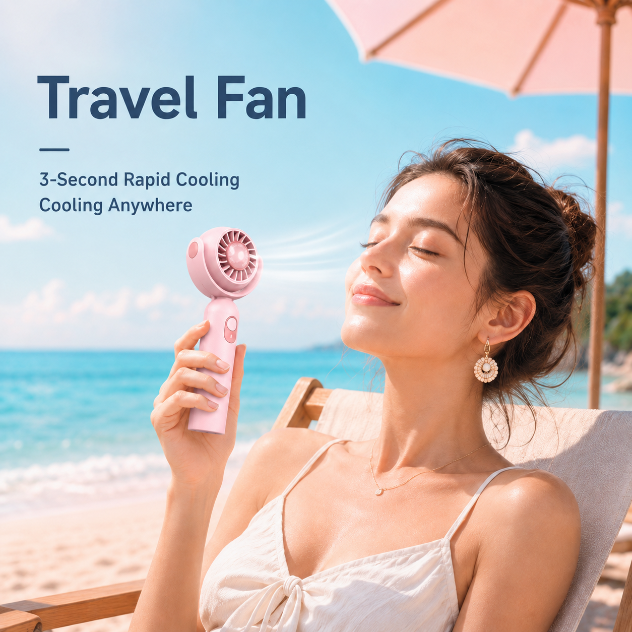 Portable Handheld Fan, Foldabl - Usb Fan Silent บทวิจารณ์และราคา