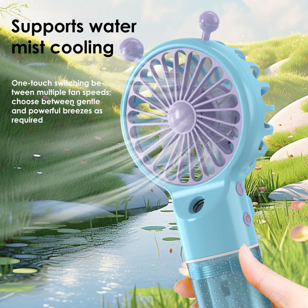 Spray Fan Cartoon Snail Design - Usb Fan Silent บทวิจารณ์และราคา