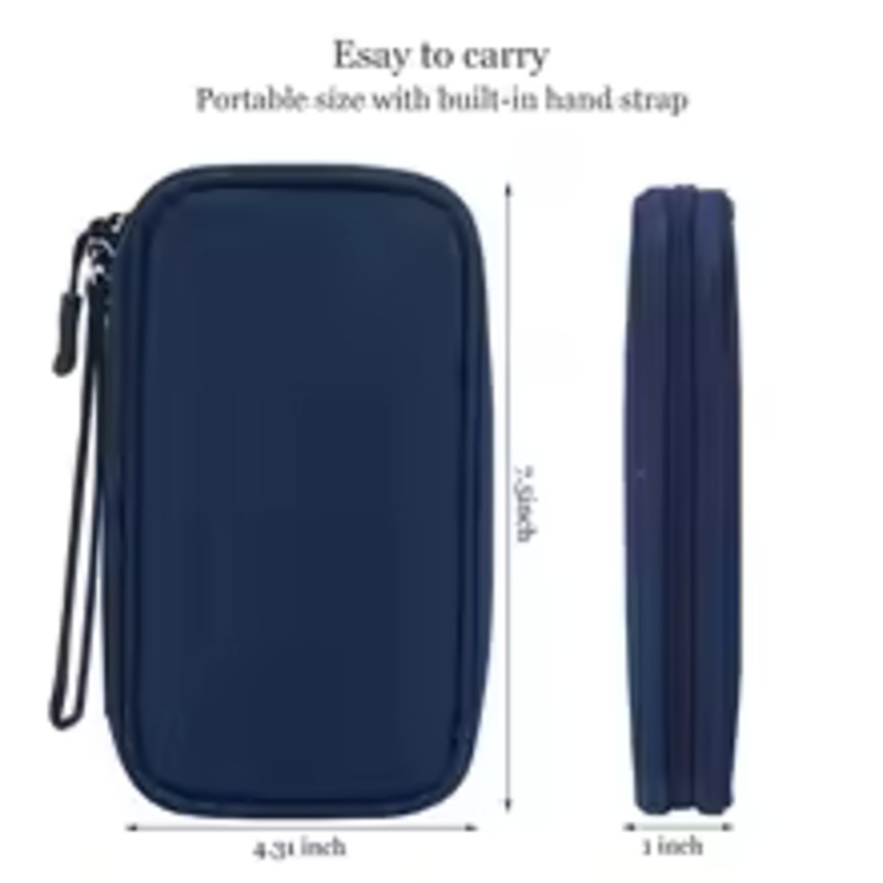 1PCS Grey/Black/Pink/Navy NEW  - Cable Organizer Bag บทวิจารณ์และราคา