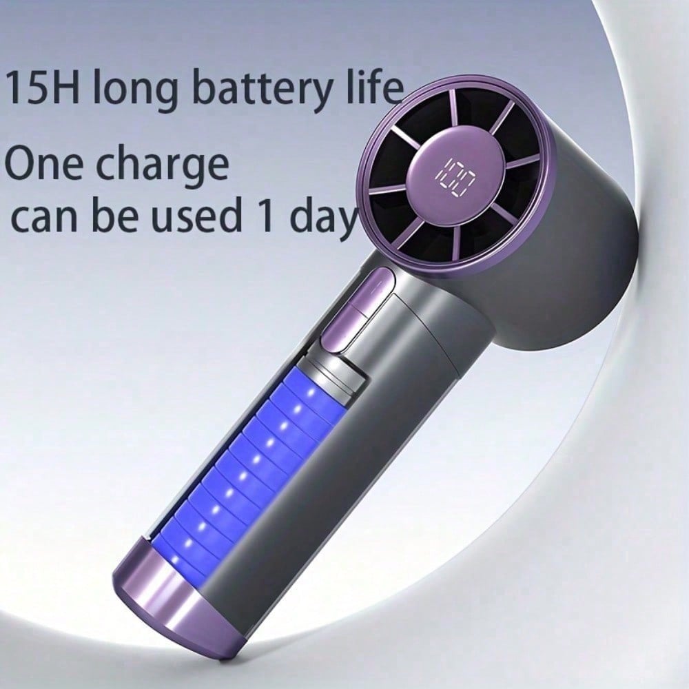 A Handheld Turbo Fan, Compact  - Usb Fan Silent บทวิจารณ์และราคา