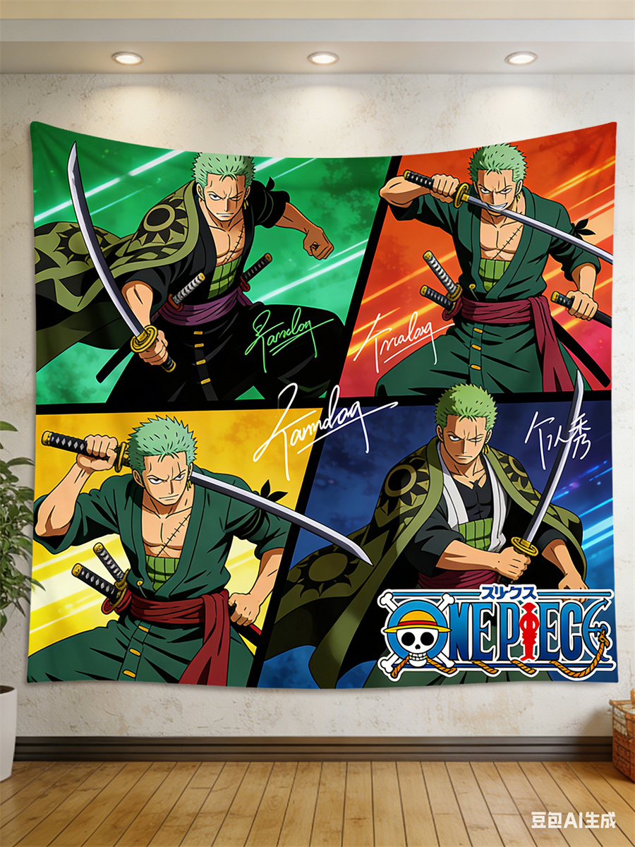 One Piece Luffy 3D Effect Wall - Tech Home Accessories บทวิจารณ์และราคา