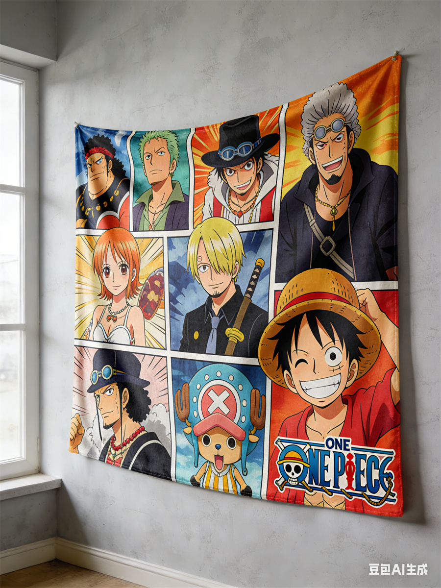 One Piece Luffy 3D Effect Wall - Tech Home Accessories บทวิจารณ์และราคา