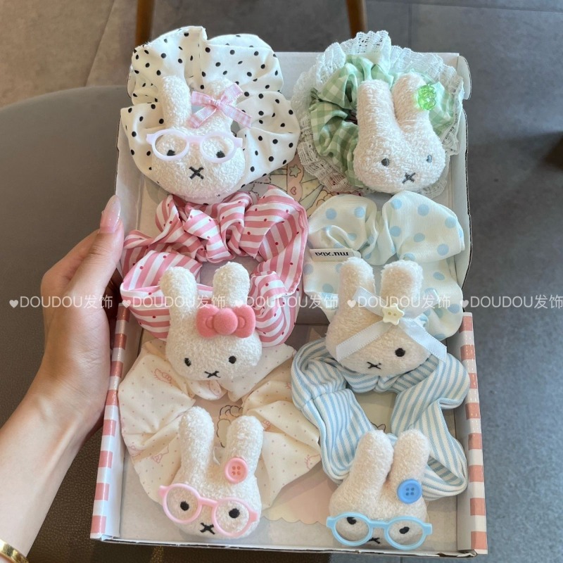 New Miffy Cute Hair Tie Large  - Tech Hair Accessories บทวิจารณ์และราคา