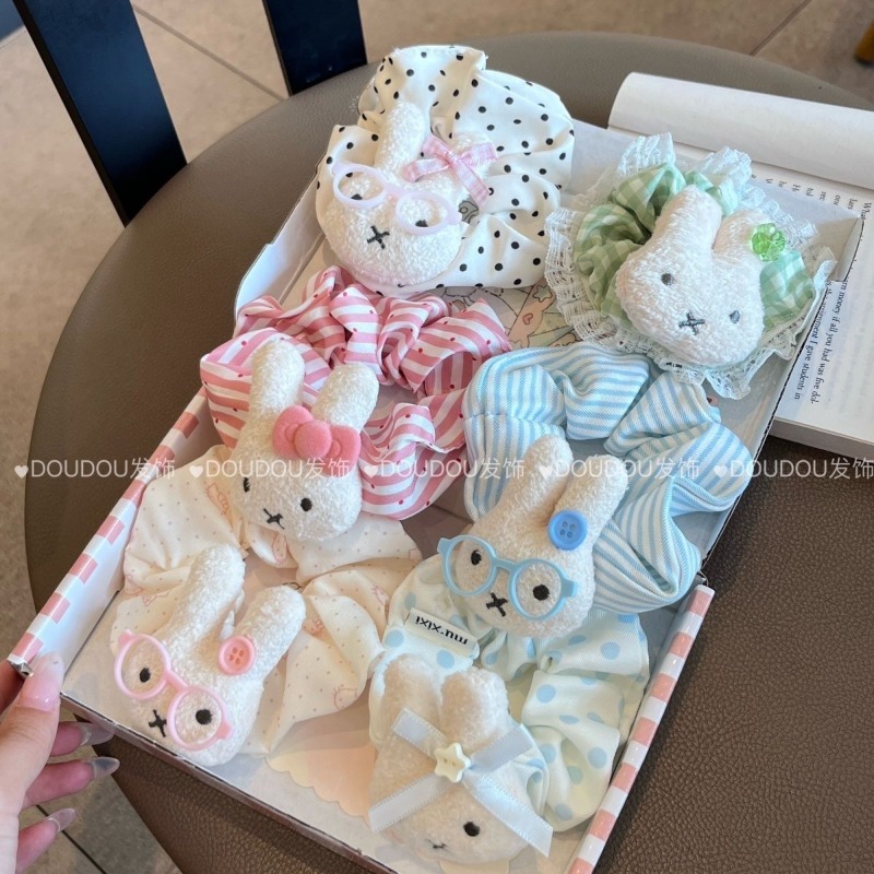 New Miffy Cute Hair Tie Large  - Tech Hair Accessories บทวิจารณ์และราคา