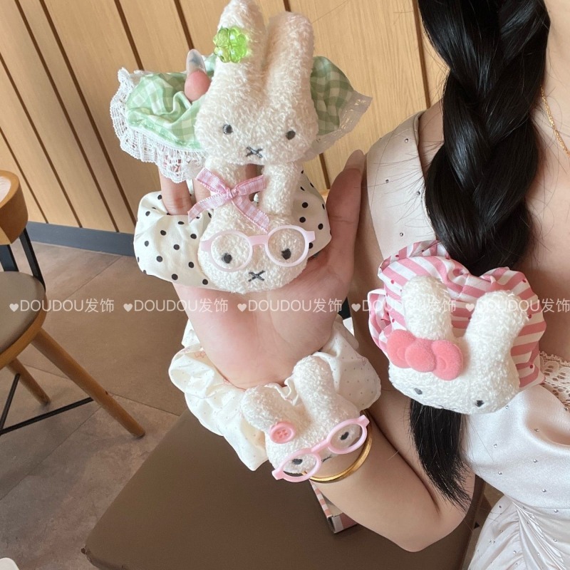 New Miffy Cute Hair Tie Large  - Tech Hair Accessories บทวิจารณ์และราคา