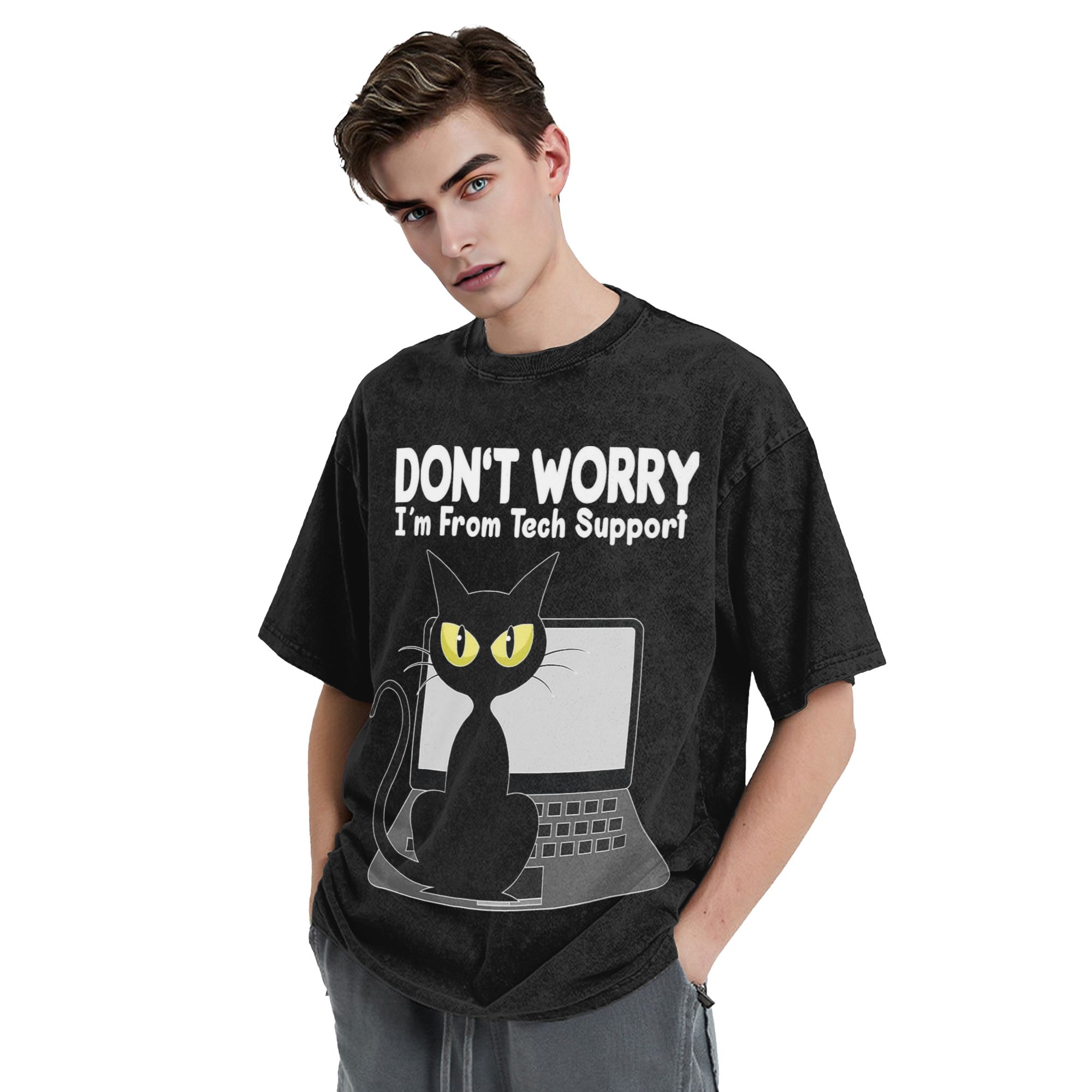 Men Women Wased T-shirts Don't - Tech Neck Accessories บทวิจารณ์และราคา
