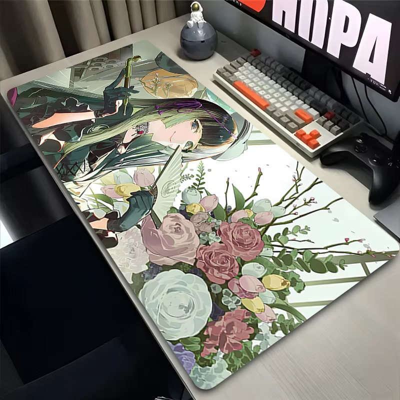 Large Mouse Pad Anime Girl, No - Tech Desktop Accessories บทวิจารณ์และราคา