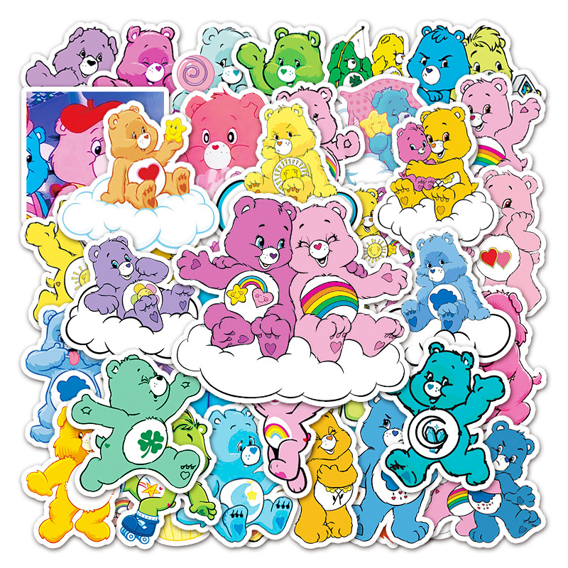 New Cute 50Pcs Care Bears Clas - Tech Home Accessories บทวิจารณ์และราคา