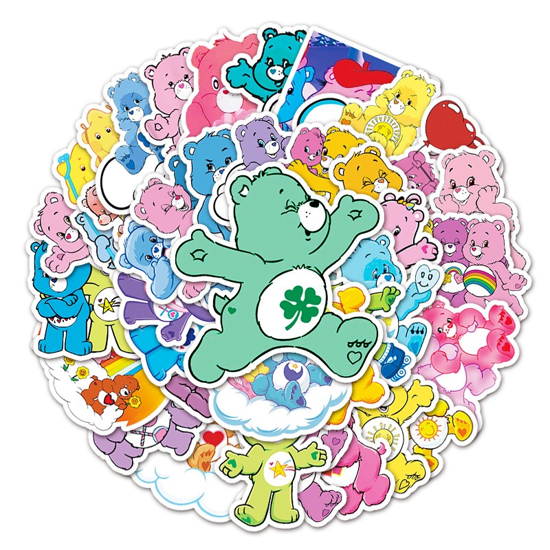 New Cute 50Pcs Care Bears Clas - Tech Home Accessories บทวิจารณ์และราคา