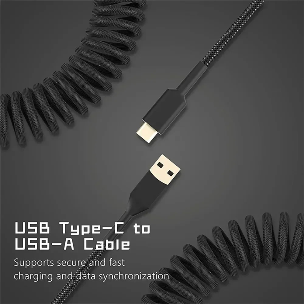 Aviator Coiled Keyboard Cable, - Tech Desktop Accessories บทวิจารณ์และราคา