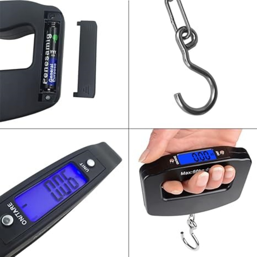 50Kg 10g Luggage Weight Scale, - Tech Home Accessories บทวิจารณ์และราคา