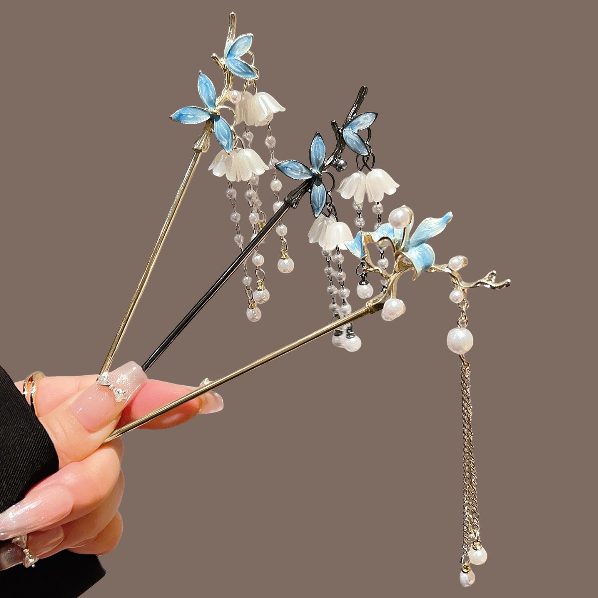 New Chinese Style Antique Hair - Tech Hair Accessories บทวิจารณ์และราคา