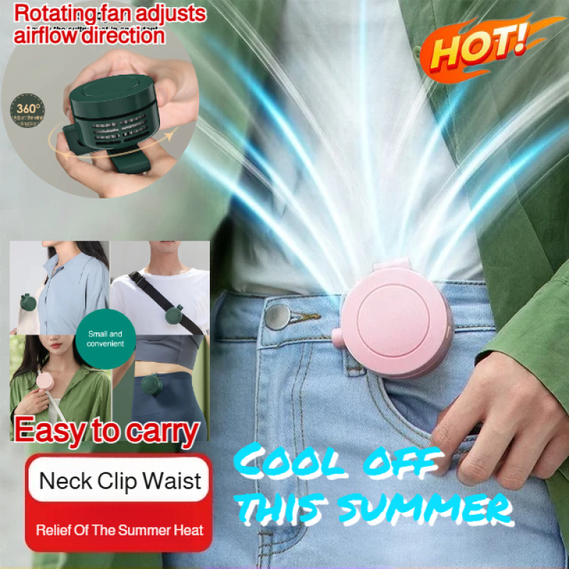 2-in-1 USB Clip Fan Mini Porta - Usb Fan Silent บทวิจารณ์และราคา