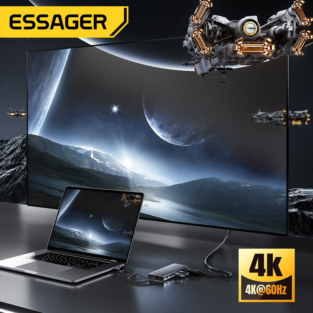 Essager USB C Hub With M.2 SSD - Usb Hub 7 Port บทวิจารณ์และราคา