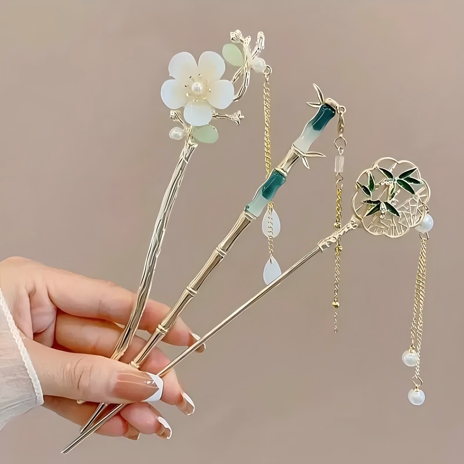 1/6pcs Elegant Chinese Style T - Tech Hair Accessories บทวิจารณ์และราคา