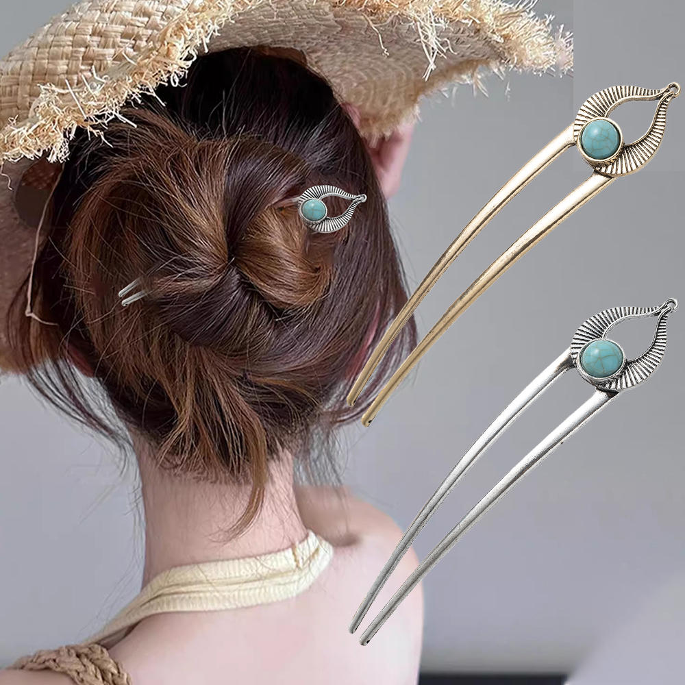 Egypt Turquoise U Shape Hair F - Tech Hair Accessories บทวิจารณ์และราคา