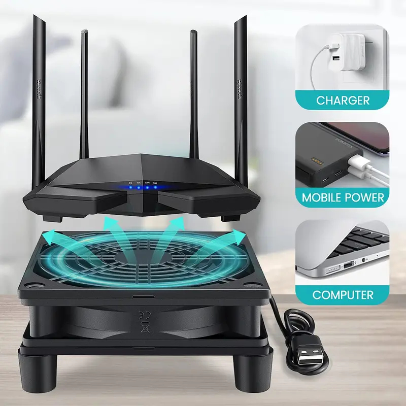 USB Powered Computer PC Case F - Usb Fan Silent บทวิจารณ์และราคา