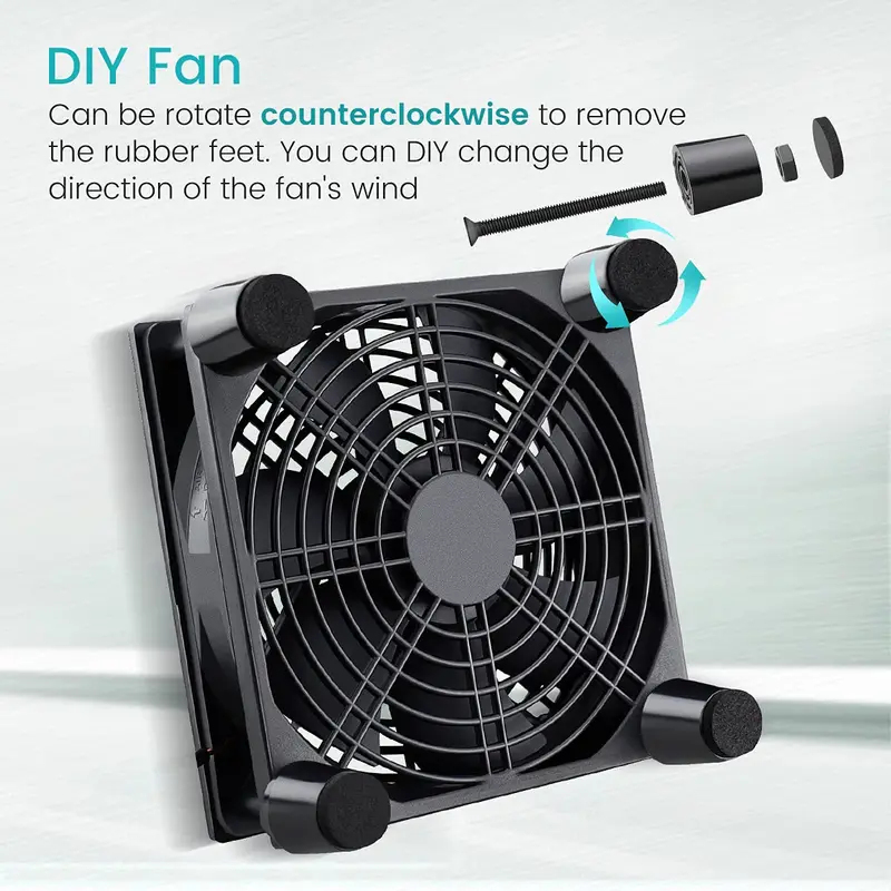 USB Powered Computer PC Case F - Usb Fan Silent บทวิจารณ์และราคา